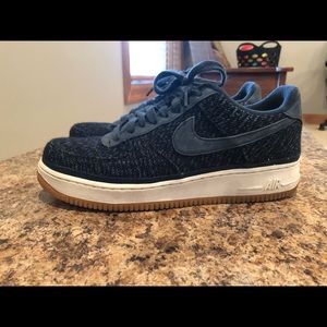 Men’s Nike Air Force One “07 Indigo”, 10.5